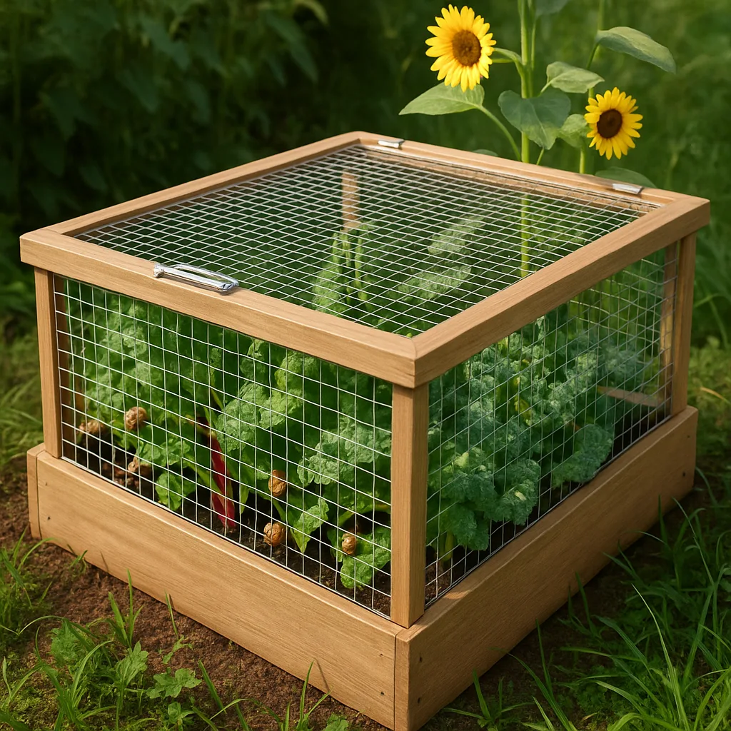 Mini farma ślimaków na 2 m² w przydomowym ogrodzie